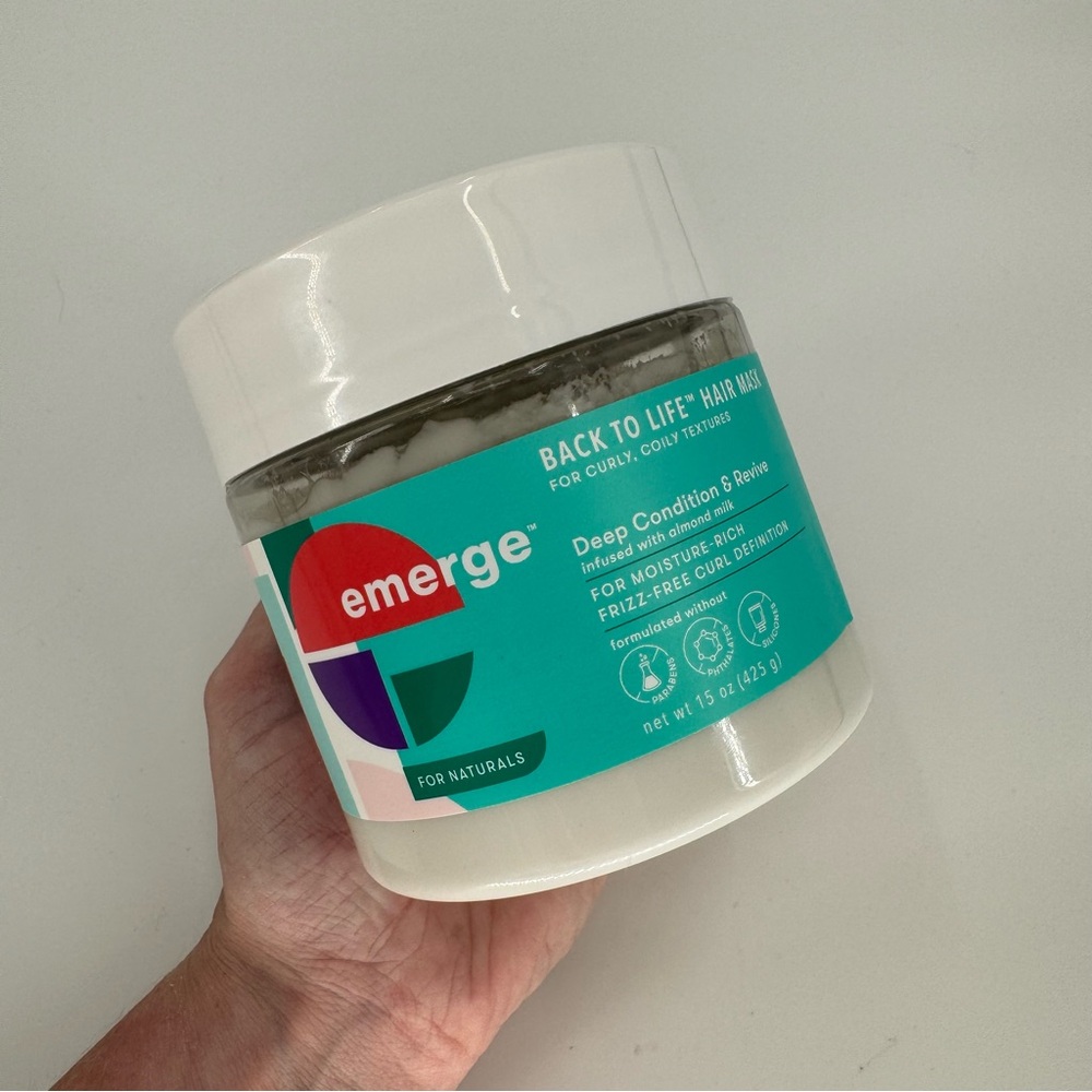 Emerge Back To Life Hair Mask Deep Conditioner Revive Frizz Free Curl Definition